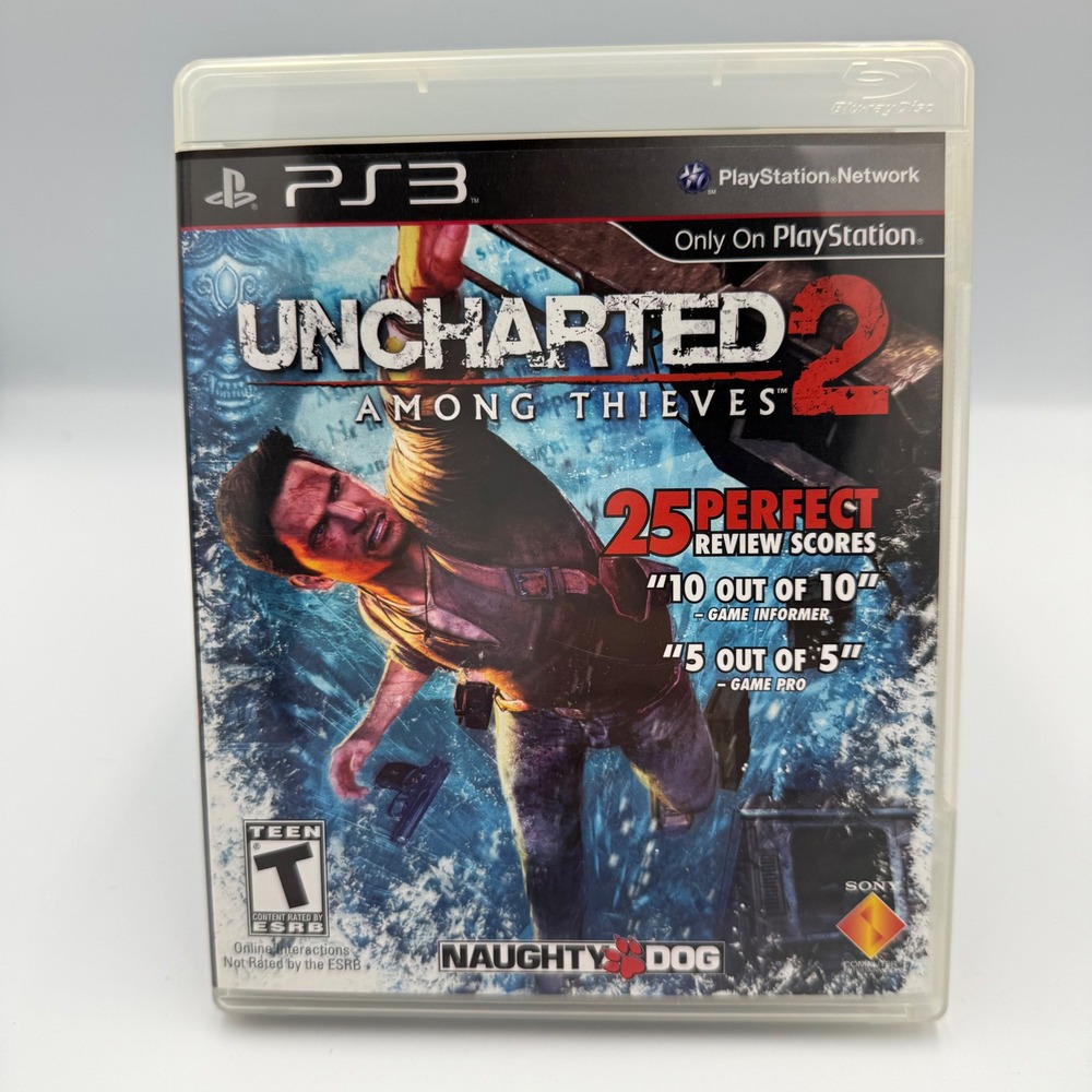 Uncharted 2‎ Among Thieves PS3 Playstation 3 COMPLETE